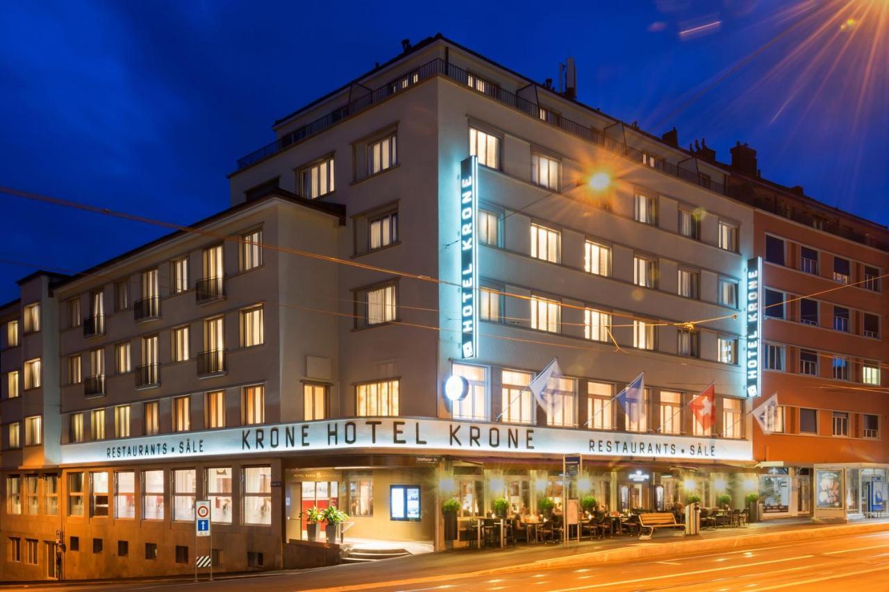 Hotel Krone Unterstrass Цюрих Экстерьер фото